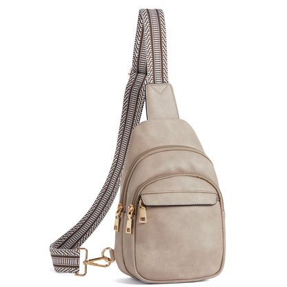 BOSTANTEN Chic Leather Crossbody Sling Bag