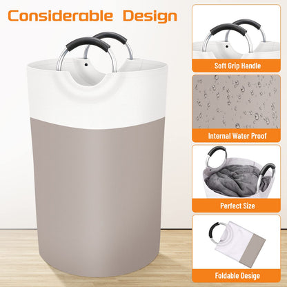 BlissTotes 90L Collapsible Laundry Hamper - Black