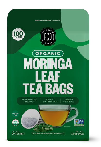 ElderZen Organic Tea - Caffeine-Free Eco Bags