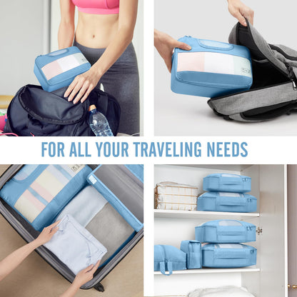 Veken Travel Cubes - 8 Piece Set