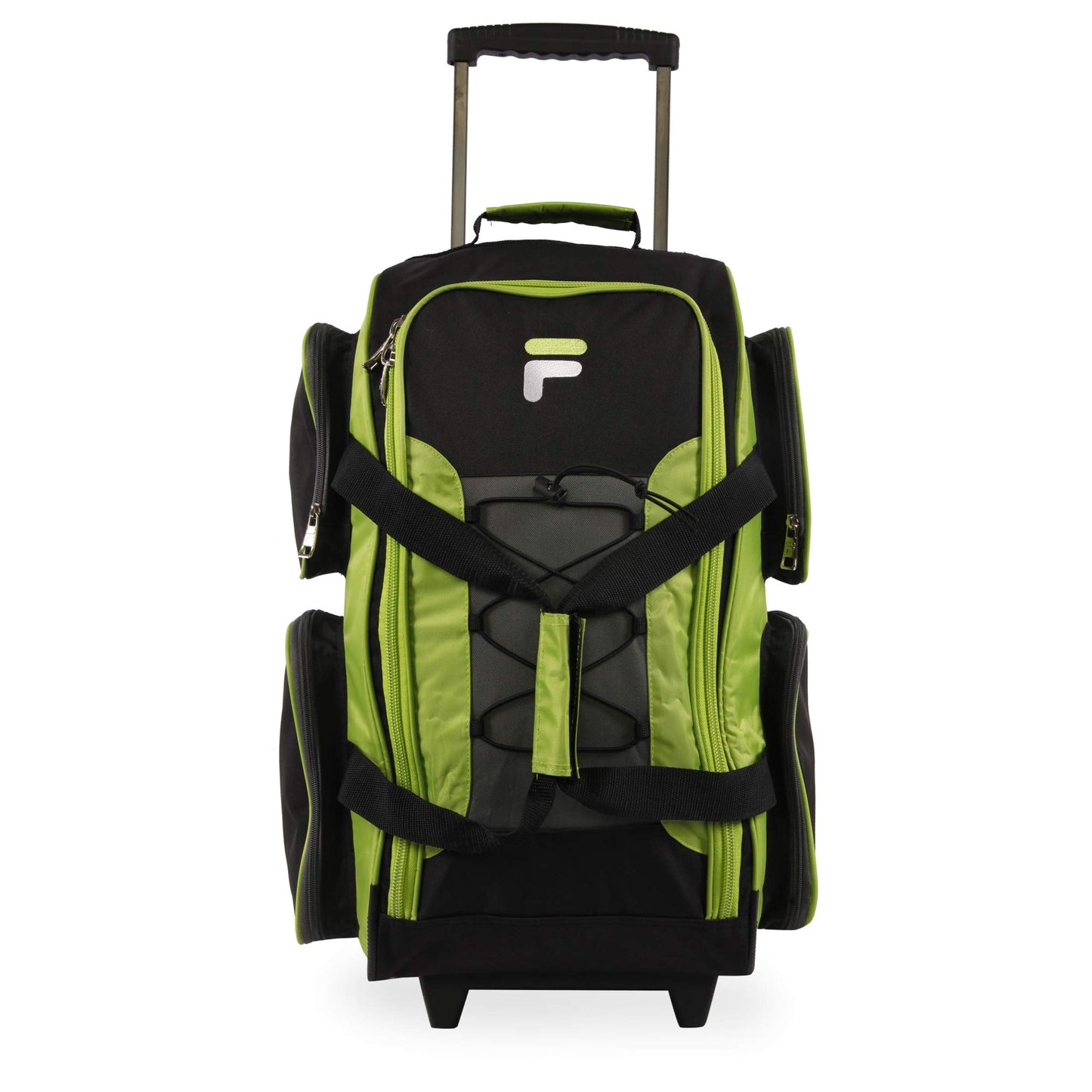 Fila 22 UltraLite Black Rolling Duffel Bag