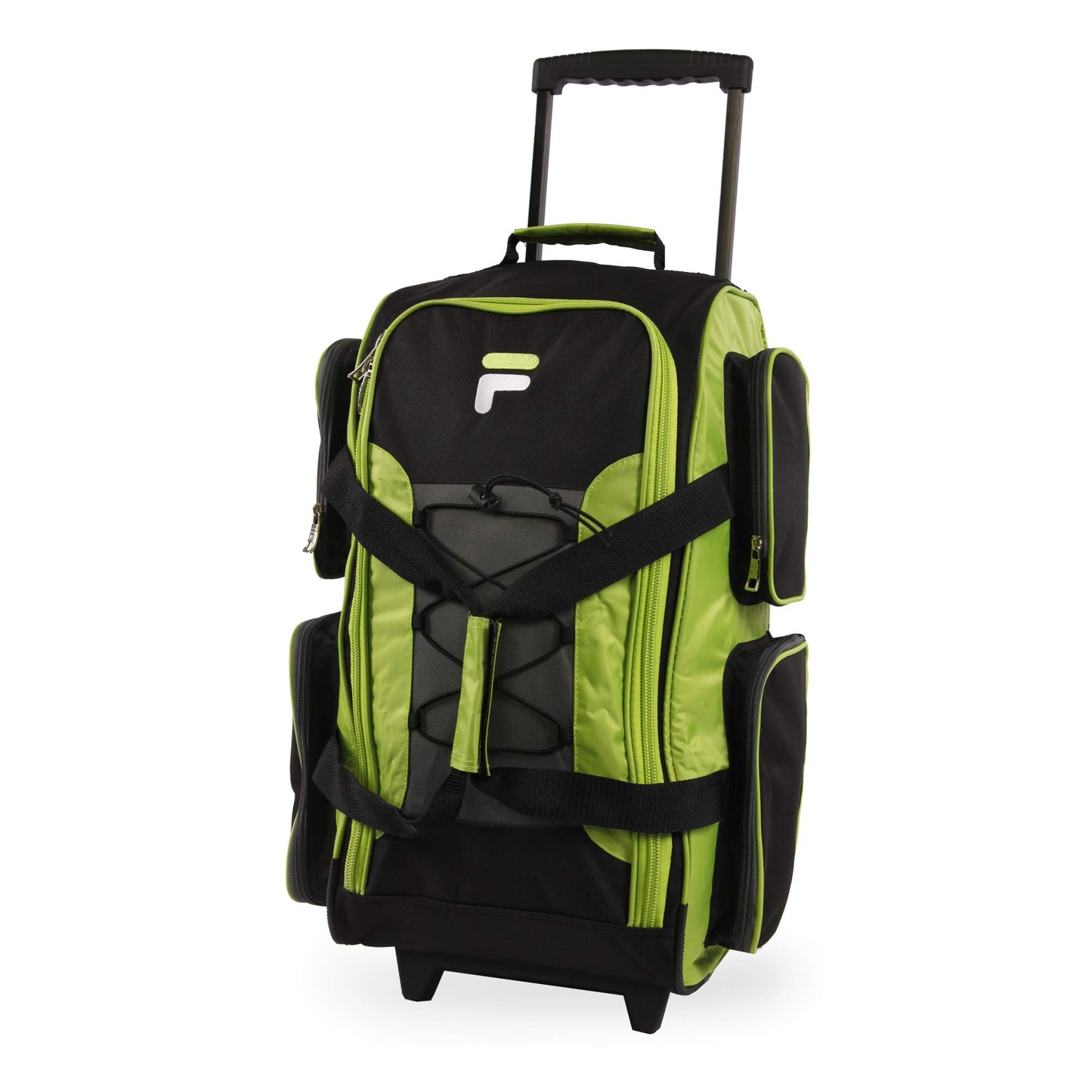 Fila 22 UltraLite Black Rolling Duffel Bag