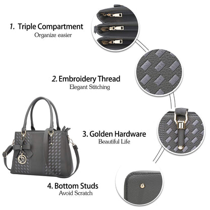 Luxe Leather Satchel & Crossbody Bags