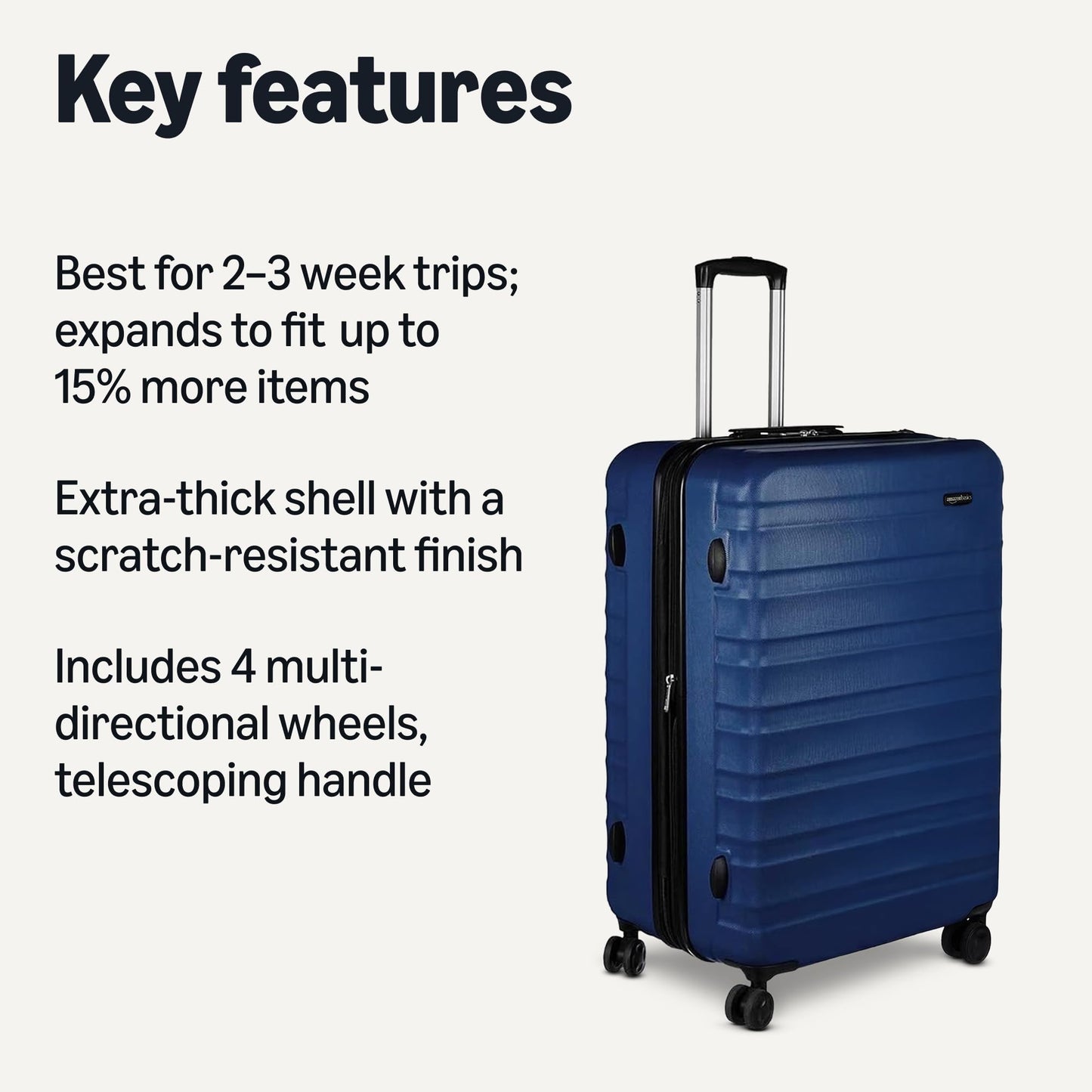Rose Gold Hardside Carry-On