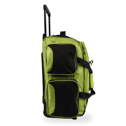 Fila 22 UltraLite Black Rolling Duffel Bag