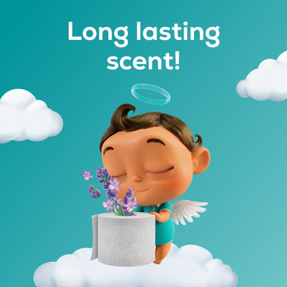 Angel Fresh Lavender Mega Toilet Rolls - Soft & Strong