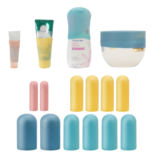 TravelGuard Silicone Bottle Covers: Leak-Proof Essentials