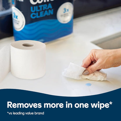 Cottonelle Ultra Clean Toilet Paper: 18 Mega Rolls (72 Regular Rolls), 284 Sheets Each