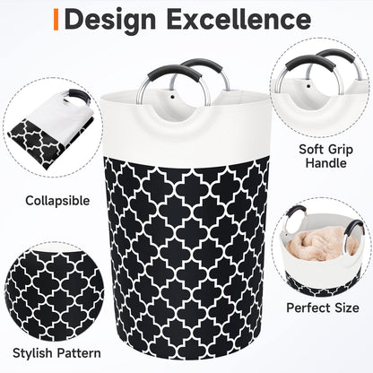 Collapsible Hamper Bag - Grey
