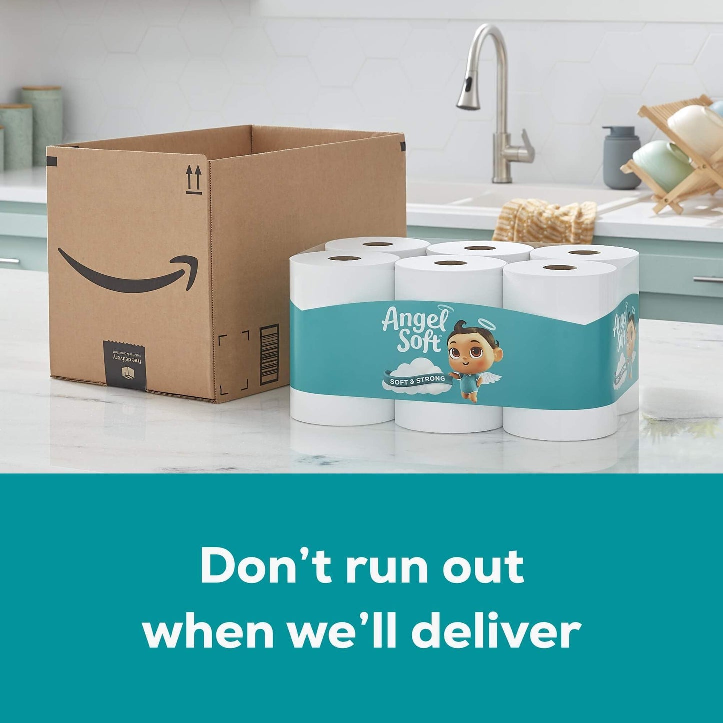 Angel Fresh Lavender Mega Toilet Rolls - Soft & Strong