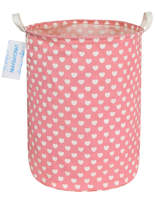 Collapsible Canvas Hamper by LANGYASHAN