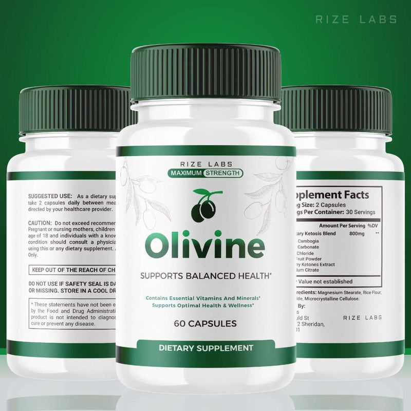 rize labs (2 Pack) Olivine Weight Loss Supplement, Olivine Capsules for Total Body Wellness and a Healthy Lifestyle, Olivine Pills for Leaner Physique, Olive Vine Reviews (120 Capsules) - Premium Health Care from Brand: rize labs - Just $79.99! Shop now at Handbags Specialist Headquarter