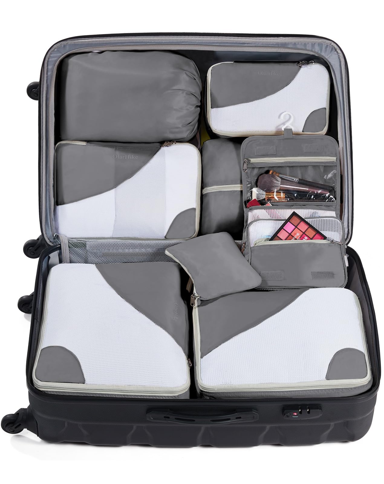 OlarHike Travel Cube Set - Cream Organizer & Gifts