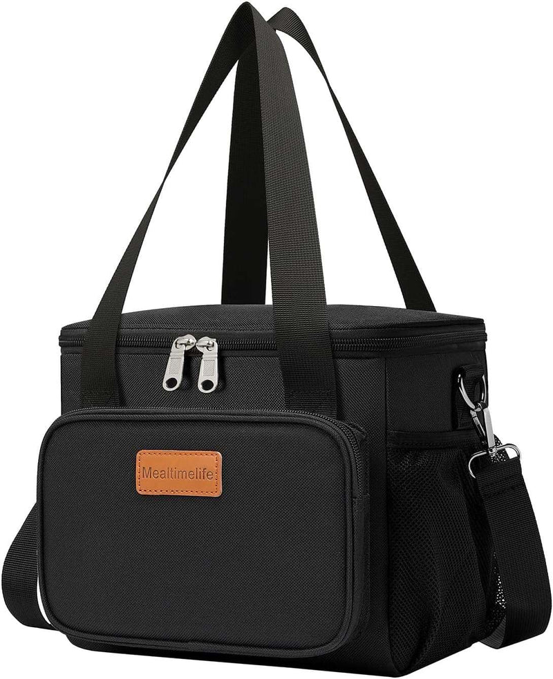 Macadamla Weinas Lunch bag for Women/Men,Insulated Lunch Cooler Bag for Adult,Collapsible Leakproof Lunch Box with Adjustable Shoulder Strap for Work Office Picnic Beach Black S New - Premium Lunch bag from Visit the Macadamla Weinas Store - Just $19.99! Shop now at Handbags Specialist Headquarter
