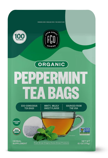 ElderZen Organic Tea - Caffeine-Free Eco Bags