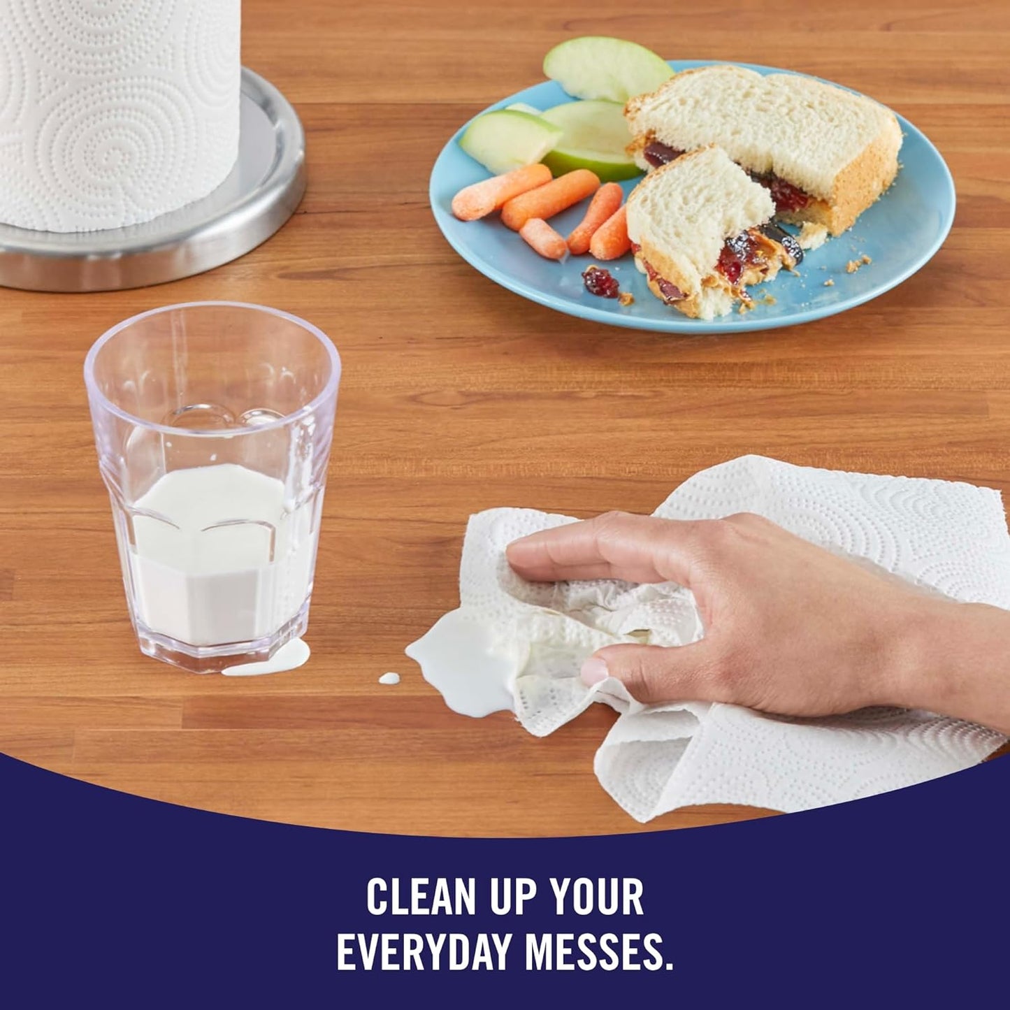 Sparkle Flexi-Size Towels - 6=12 Rolls, Full & Half Sheets