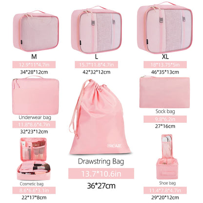 TravelMate 8-Piece Packing Cubes