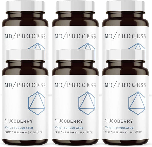 MD Process GlucoBerry Maqui Berry Extract with Chromium Picolinate for Blood Health Support - with Biotin and Gymnema Sylvestre - Doctor Formulated - 30 Capsules - Premium Health Care from Brand: MD Process - Just $72.99! Shop now at Handbags Specialist Headquarter