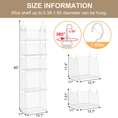 3-Tier Rotating Laundry Basket Organizer