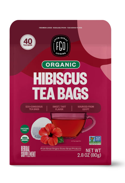 ElderZen Organic Tea - Caffeine-Free Eco Bags