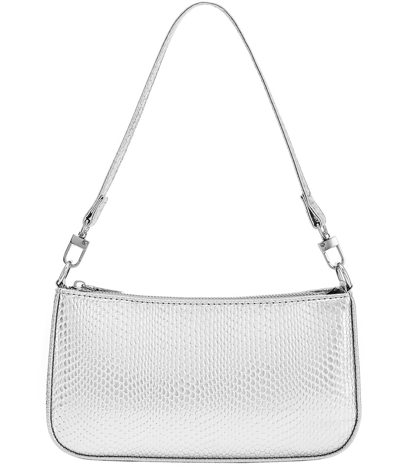 Retro Vegan Leather Shoulder Bag