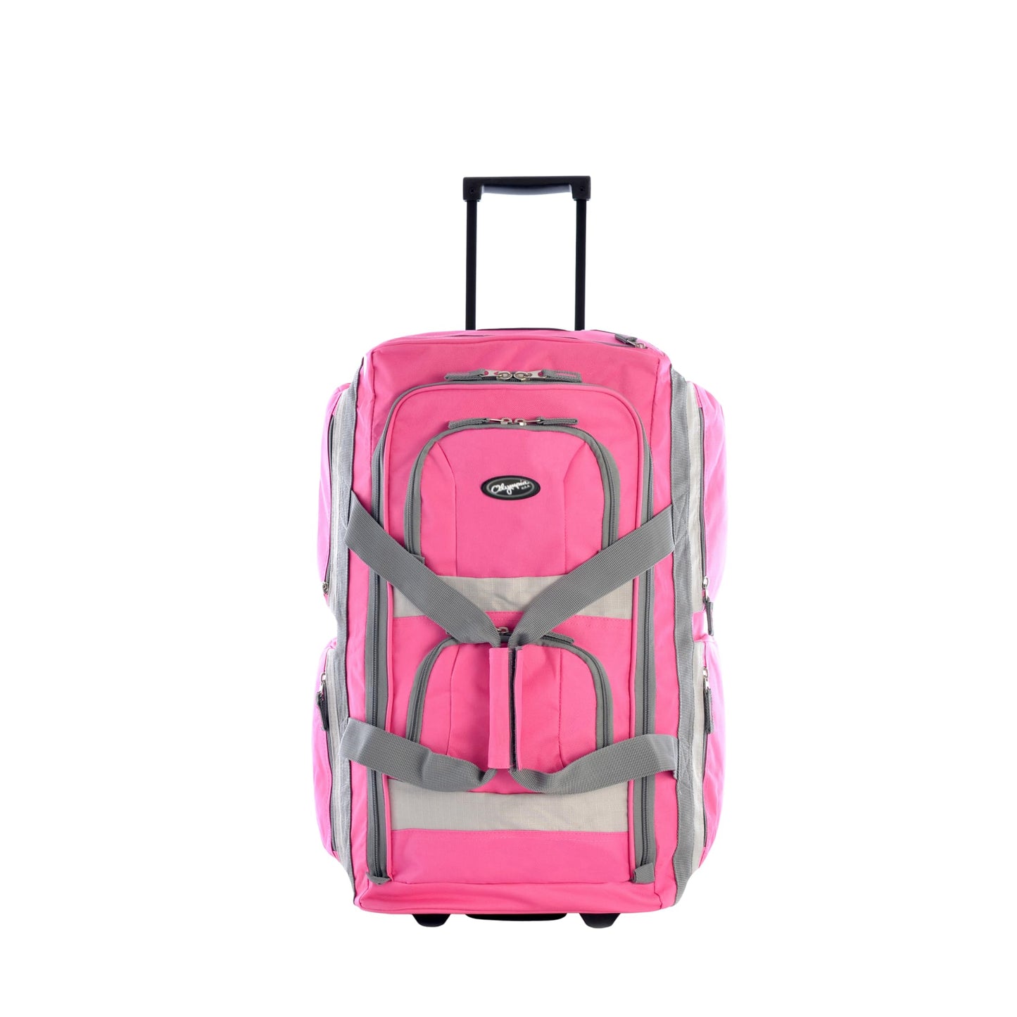 Olympia 22 Max Wheeled Duffel: 8-Pocket Water-Resist