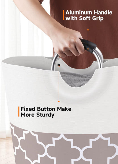Collapsible Hamper Bag - Grey