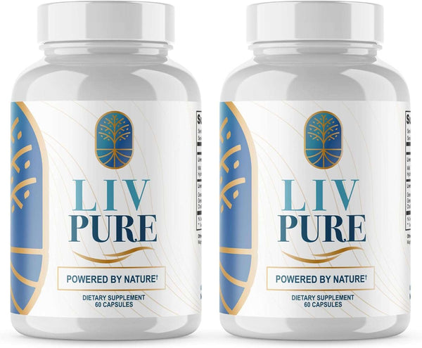 (Official 2 Pack) Liv Pure Capsules Liver Detox Pills, LivPure Supplement - Live Pure Liver Detox Cleanse Supplements, LivePure Diet Hydration Reviews Liv Pur Health Support (120 Caps) 2 Month Supply - Premium Health Care from Brand: Max-Bio - Just $36.99! Shop now at Handbags Specialist Headquarter