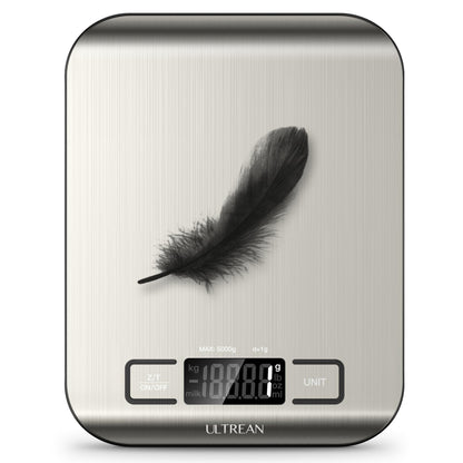 Ultrean Kitchen Scale - 11lb Capacity