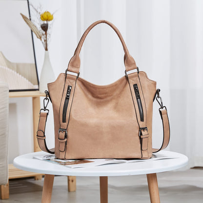 CLUCI Eco Luxe Vegan Leather Tote Bag