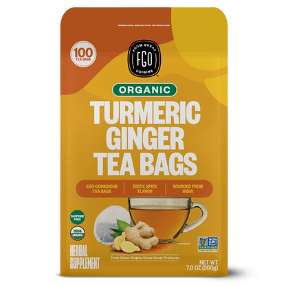 ElderZen Organic Tea - Caffeine-Free Eco Bags