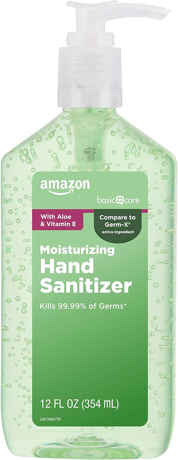 Basic Care - Aloe Vera Hand Sanitizer 62%, 12 Fl Oz (Pack of 6) - Premium Health Care from Visit the Amazon Basic Care Store - Just $26.99! Shop now at Handbags Specialist Headquarter
