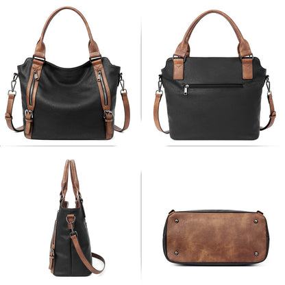 CLUCI Eco Luxe Vegan Leather Tote Bag