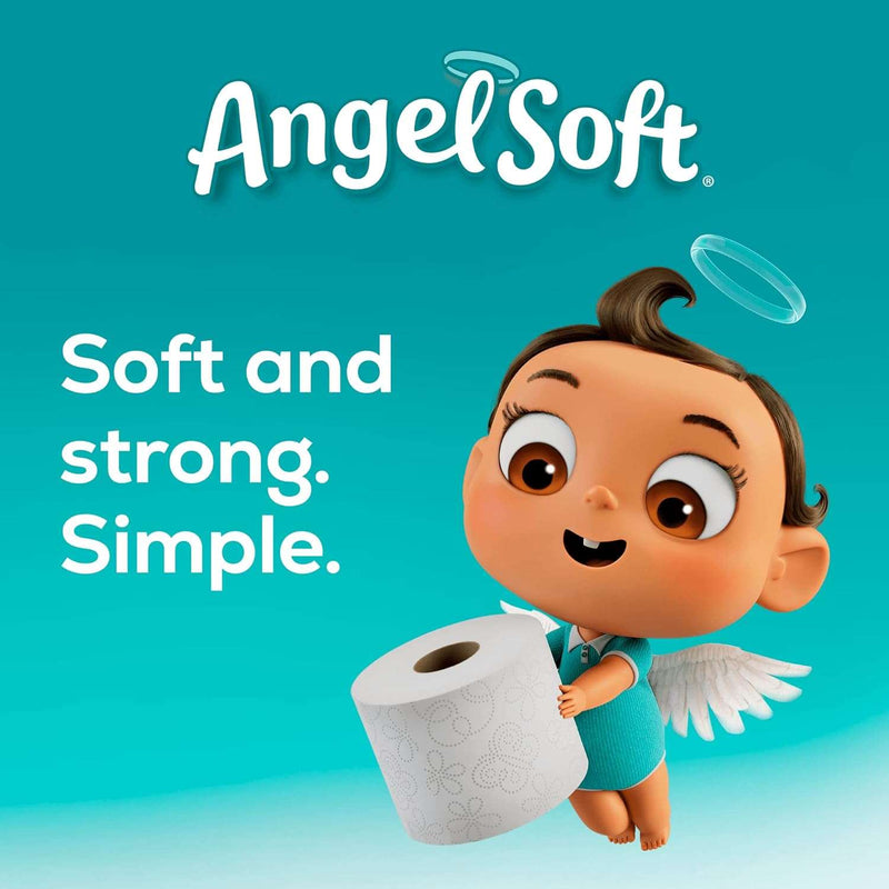 Angel Soft® Toilet Paper, 4 Mega Rolls - Premium Toilet Paper from Visit the Angel Soft Store - Just $8.99! Shop now at Handbags Specialist Headquarter