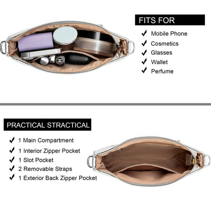 Retro Vegan Leather Shoulder Bag
