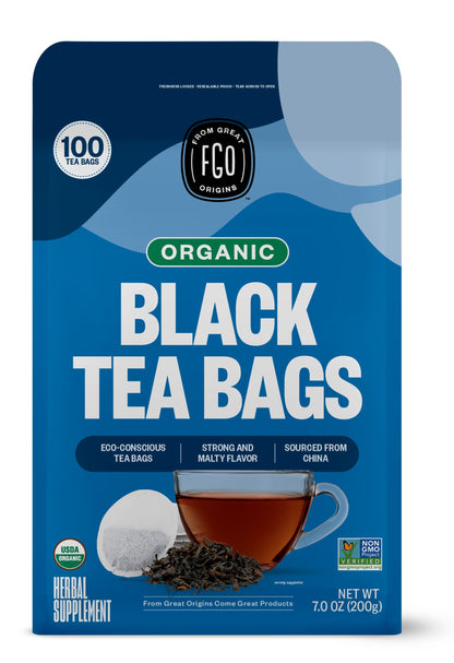 ElderZen Organic Tea - Caffeine-Free Eco Bags