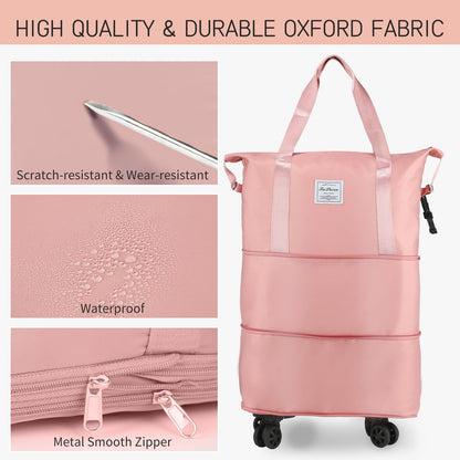 VoyagePro Expandable Wheeled Duffle Bag