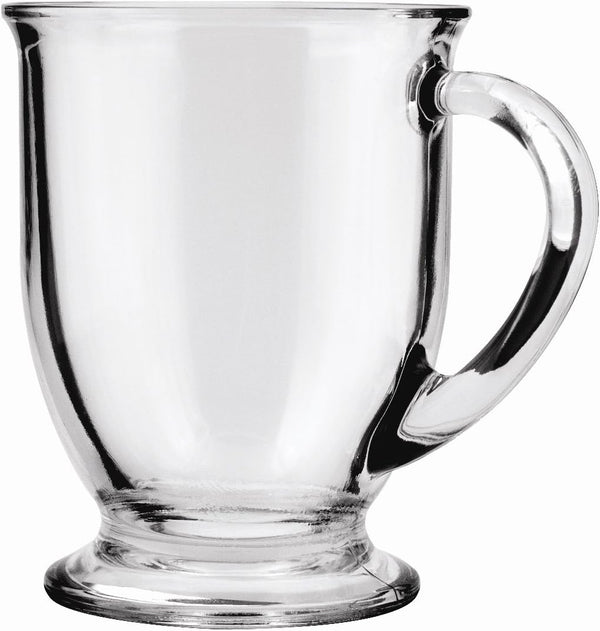 Anchor Hocking Café Glass Coffee Mugs, 16 oz, Set of 6 - Premium Mugs from Visit the Anchor Hocking Store - Just $39.99! Shop now at Handbags Specialist Headquarter