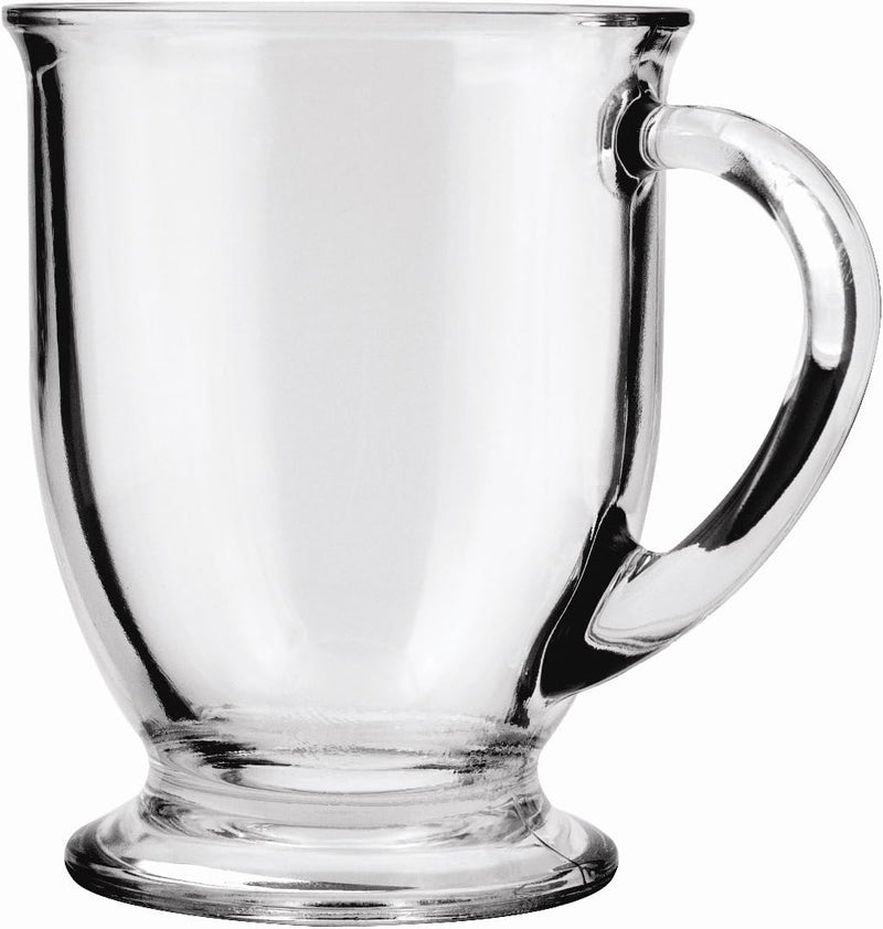 Anchor Hocking Café Glass Coffee Mugs, 16 oz, Set of 6 - Premium Mugs from Visit the Anchor Hocking Store - Just $39.99! Shop now at Handbags Specialist Headquarter