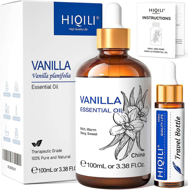HIQILI Pure Ginger Essential Oil for Lymphatic Drainage Massage, Swelling Pain, Skin, Hair, Diffuser,Large Bottle with Dropper & Gift Box-100ml - Premium  from Visit the HIQILI Store - Just $16.99! Shop now at Handbags Specialist Headquarter