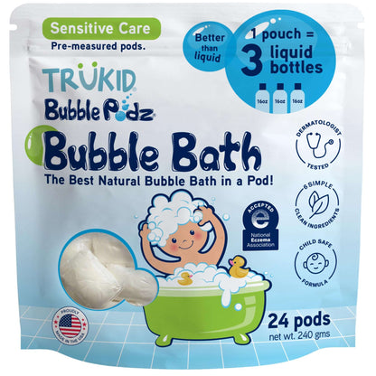 TruKid Bubble Podz: Gentle Lavender Bath Bombs
