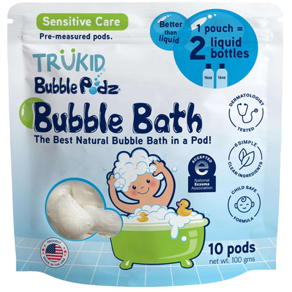 TruKid Bubble Podz: Gentle Lavender Bath Bombs
