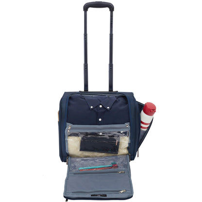 TPRC Smart Purple Underseat Carry-On with USB Port