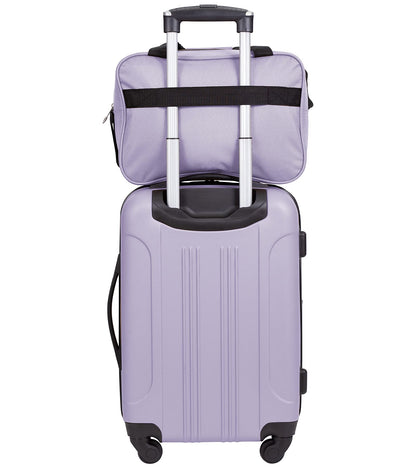 Rose Gold Hardside Luggage Set - 4-Piece Travel Kit