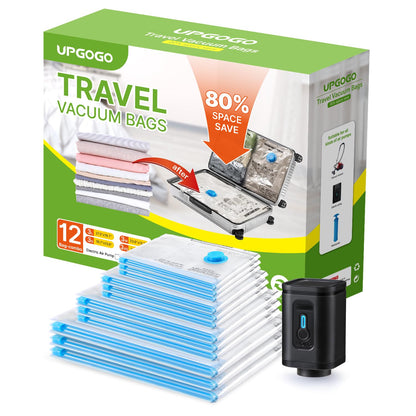 Vacuum Space Saver Bags - 6 Pack Travel Combo