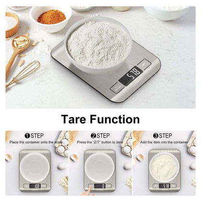 Ultrean Kitchen Scale - 11lb Capacity
