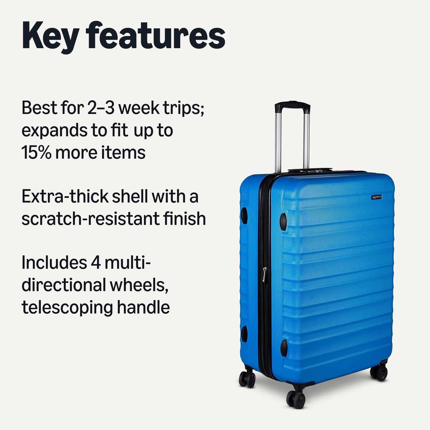 Rose Gold Hardside Carry-On