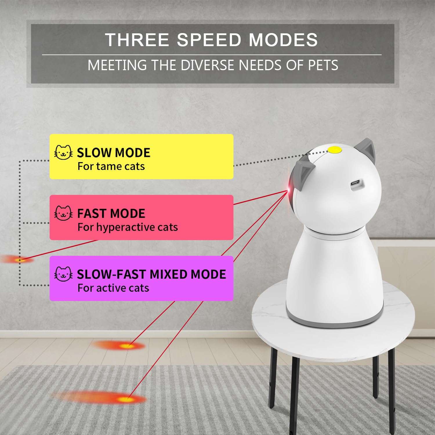 MovePurr Laser Toy