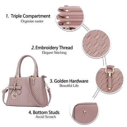 Luxe Leather Satchel & Crossbody Bags