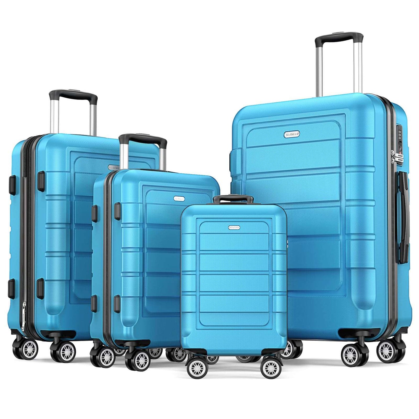 Expandable ShowKoo Suitcase - Durable & TSA Lock